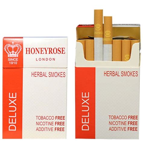 honeyrose herbal cigarettes deluxe  wicked habits