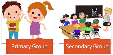 difference  primary group  secondary group
