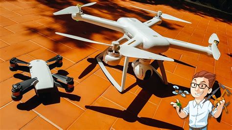 xiaomi mi drone   dji spark il miglior drone del   confronto ita youtube