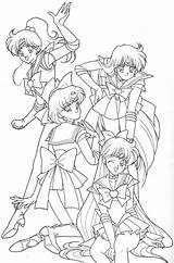 Coloring Kpop Sailor Pages Venus Jupiter Moon Mars Color Mercury Getcolorings Manga Sailormoon Colouring Gif Getdrawings Choose Board Adult Printable sketch template