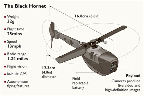 tiny black hornet drone  combat soldiers  eye   sky world  times