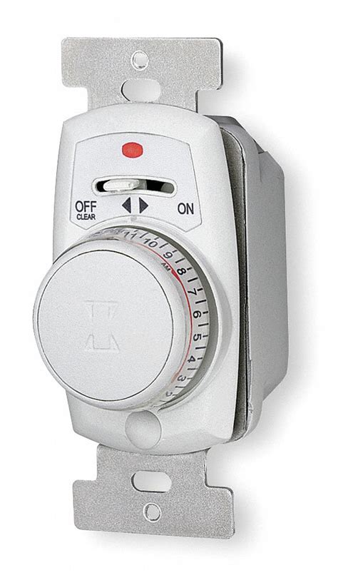 intermatic  ac electromechanical wall switch timer max onoff cycles white