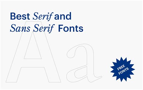 sans serif  serif fonts rare