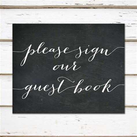 sign  guestbook  template  printable  sign