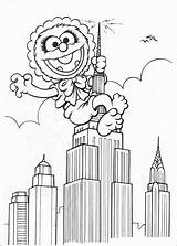 Coloring Pages Skyscraper Muppets Baby Muppet Babies Animal Supermarket Printable Book Print Disney Color Filminspector Getcolorings Kong King Designlooter Coloriage sketch template
