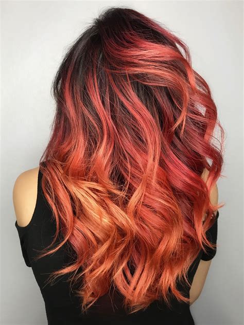 fashion color anna hair orange hair fantasy hair color
