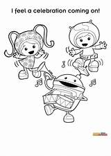 Coloring Team Umizoomi Pages Choose Board sketch template