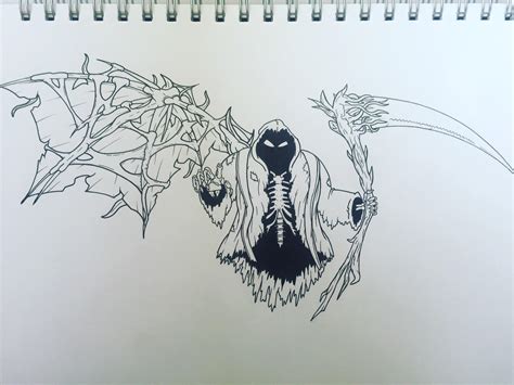 death drawing drawings