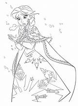 Anna Coloring Pages Frozen Disney Freezes Princess Cold Print Elsa Freezing раскраски Colorkid Kids Olaf Winx Gratis Barbie sketch template