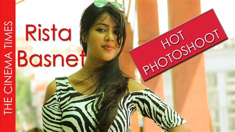nepali actress rista basnet hot photoshoot the cinema times youtube