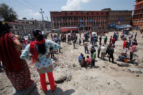 Earthquake In Remote Region Of Nepal Triggers Landslides Topples