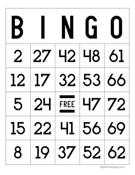 printable bingo cards    page printable bingo cards riset