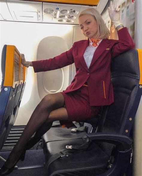 let s fly with these hot flight attendants 32 pics