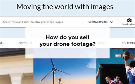 sell  drone footage stock sites