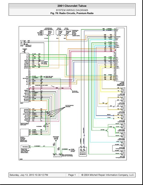 chevy suburban radio wiring diagram  wiring diagram