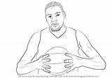 Kevin Durant Draw Step Drawing Basketball Players Drawings Drawingtutorials101 Nba Tutorials People Learn Sports Cool sketch template