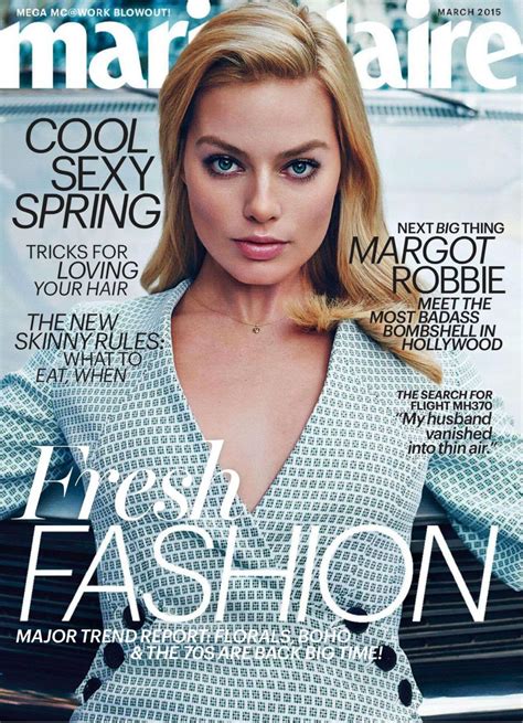 margot robbie marie claire magazine us march 2015