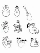 Barbapapa Coloring Pages Printable Recommended sketch template