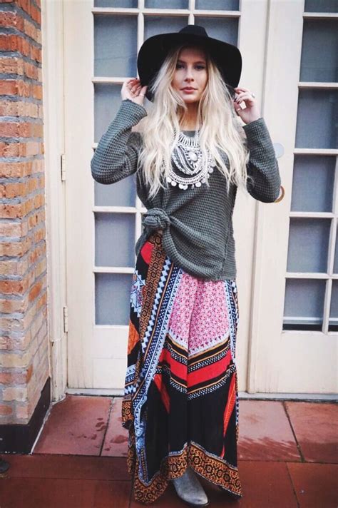 winter boho outfit ideas  women inspired luv