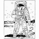 Astronaut Xcolorings Earth sketch template