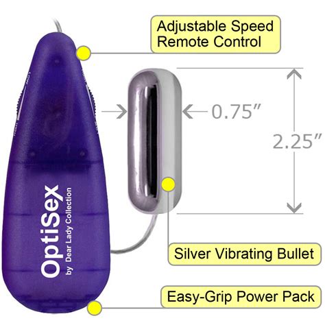 Silver Bullet Vibrator Sex Toy With Slim Fit Multi Speed