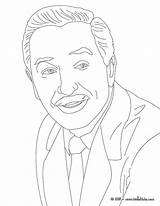 Walt Disney Coloring Pages Portrait Printable Print Drawing Color Hellokids Portraits Henry Ford Watson Emma Christmas Celebrities Famous Getcolorings People sketch template