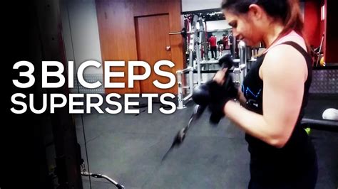 biceps supersets  build bigger arms youtube