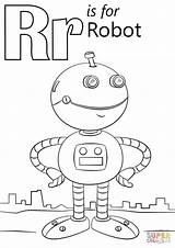 Coloring Letter Robot Pages Alphabet Pdf Printable Preschool Print Kids Supercoloring Rated Crafts Adult Ii Color Sheets Preschoolers Words Activities sketch template