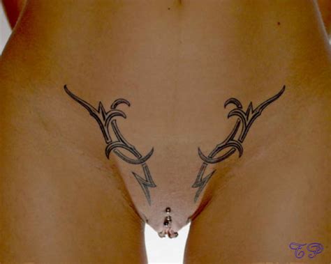 Tp384  In Gallery Inked Tattooed Shaved Pussys Tattoo