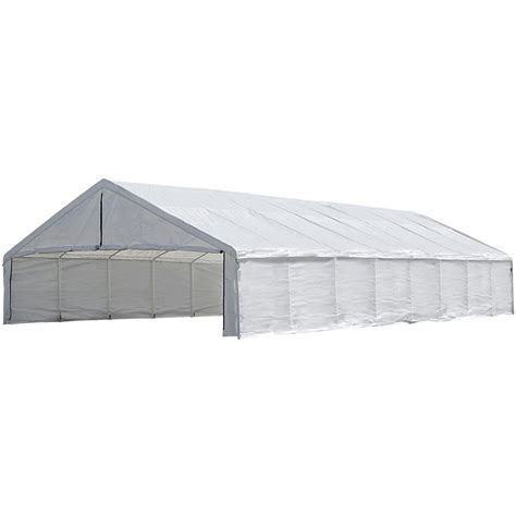 shelterlogic  ft   ft white canopy enclosure kit   home depot