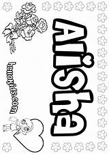 Alisha Coloring Name Pages Girls Names Print Sheets Necklace Colouring Color Find Pixshark Gt Anna Printable sketch template