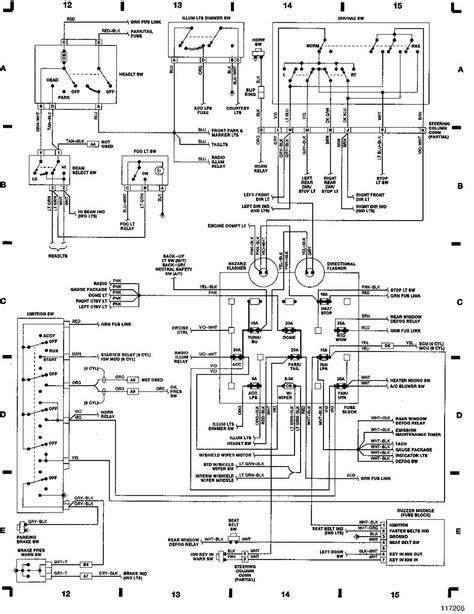 wiring diagram  jeep wrangler