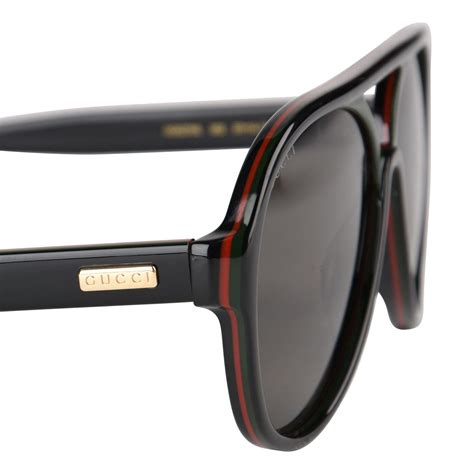 Gucci Gg0270s Aviator Multilayer Acetate Sunglasses In