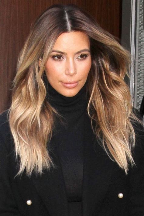 Hair Colour Ideas Celebrity Inspo Kim Kardashian Hair