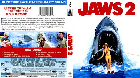 Jaws 2 Blu Ray Covers Cover Century Over 500 000
