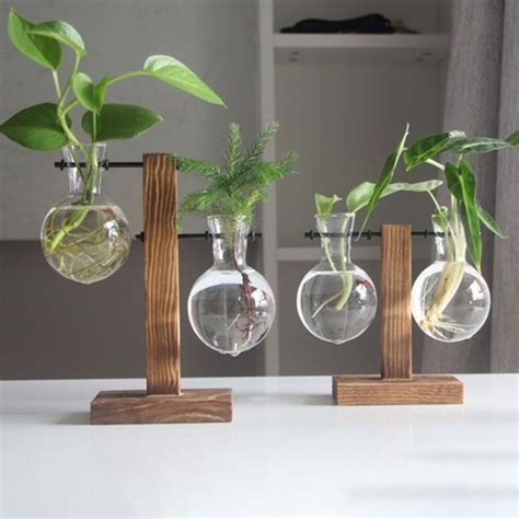 Clear Plant Pot Plant Vase Glass Vase Vase