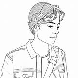 Cole Sprouse Riverdale sketch template