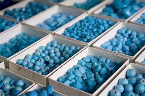 blue beads stock image image  sale jewelry abundance
