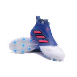 adidas ace  purecontrol fg men soccer cleats blue red white