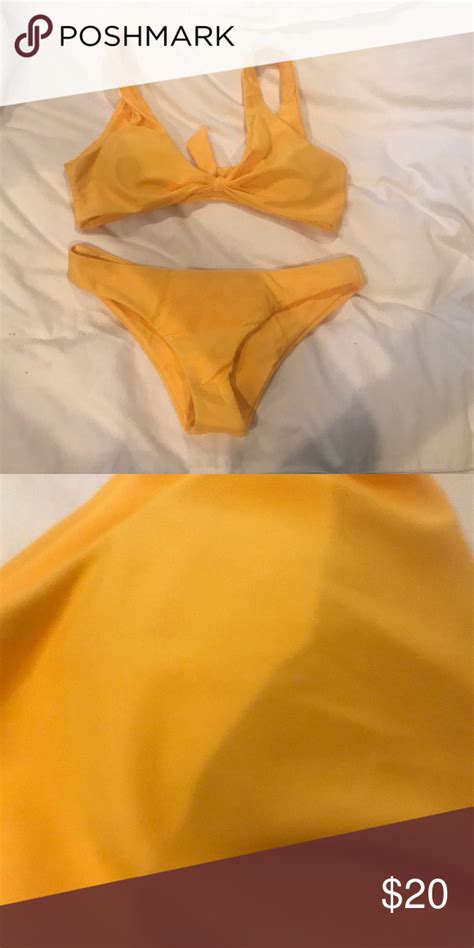 Warm Yellow Bikini Ive Never Worn It Before And It Still Has The