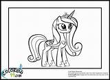 Coloring Cadence Princess Pages Pony Little Wedding Sheet Library Clipart Popular Print Coloringhome sketch template