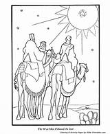 Coloring Pages Wise Christmas Men Story Bible Three Jesus Printables Nativity Birth Kids Sheets Printable Man Christian Psalm Kings Baby sketch template