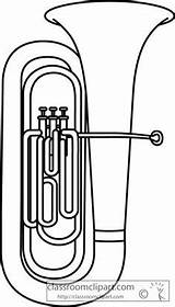 Tuba Instruments Baritone Euphonium Sousaphone Musicals sketch template