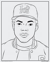 Rapper Rappers Colouring Youngboy Malvorlagen Zum Buch Kostenlose Malbücher Schwarze Print Ausmalen Getcolorings sketch template