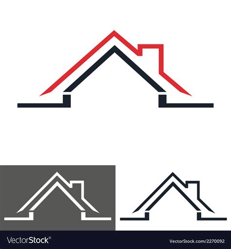 house home logo icon royalty  vector image