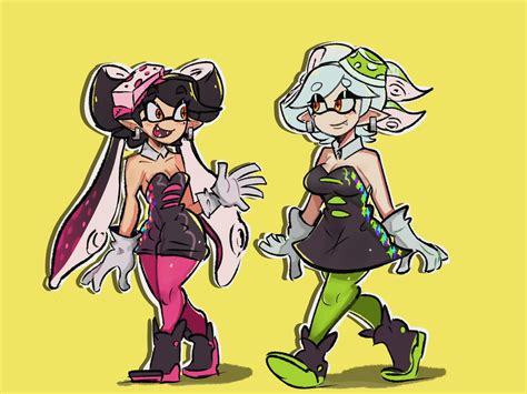 Raptorbricks On Twitter Rt Pekodayz Splatoon Callie And Marie Luv U