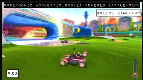 Supersonic Acrobatic Rocket Powered Battle Cars Online Gameplay In