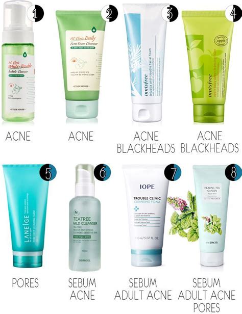 the best korean products for combination oily acne prone
