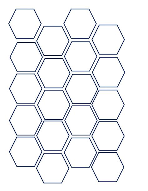 hexagon template   engaged put  ring  students learni