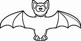 Bat Bats sketch template